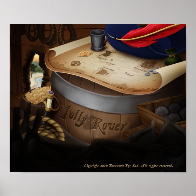 Jolly Rover Poster (Frente)