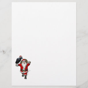 Jolly Santa Claus ama Black Ravens