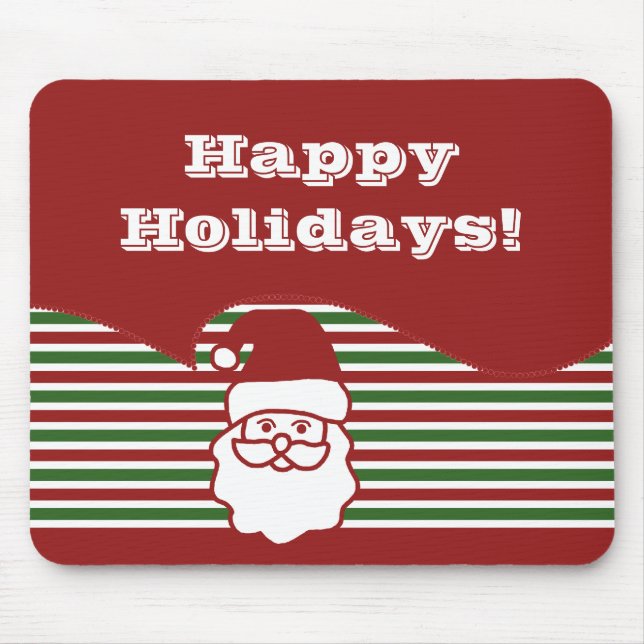 Jolly Santa Claus Mousepad (Frente)