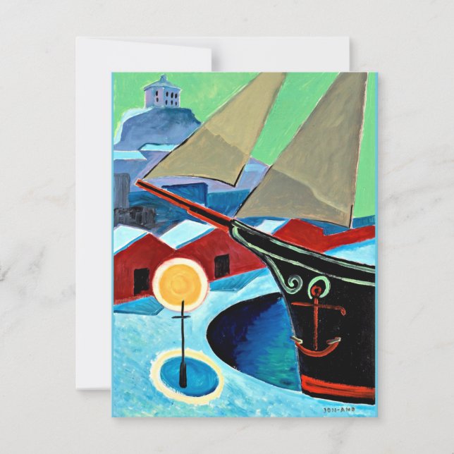 Jon-and - Navio em Porto (Frente)