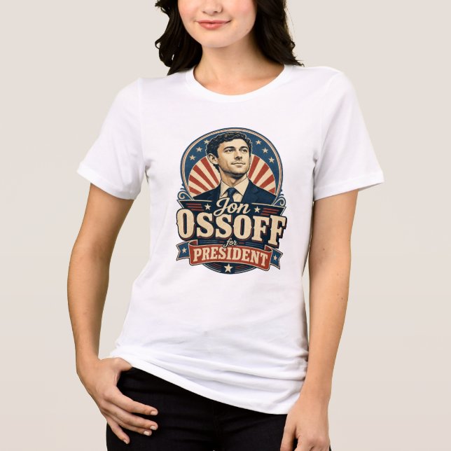 Jon Ossoff Antigo Para Presidente Político  (Frente)
