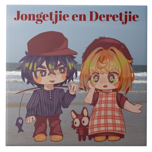 Jongetjie en Deretjie Chibi  (Frente)