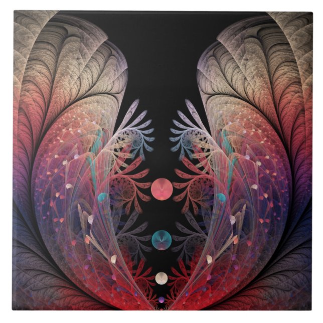 Jonglage Abstrato Modern Fantasy Fractal Art (Frente)