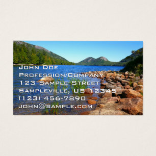 Jordan Pond II no Parque Nacional Acadia