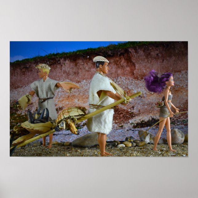 Jornada aos Campos de Caça. poster (Frente)