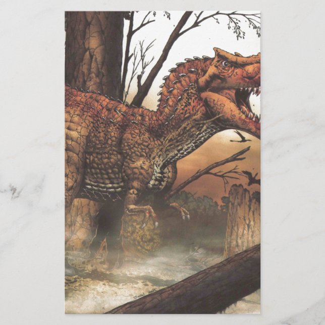 Jornada Jurássica: Dinossauro em seu Habitat Natur (Frente)