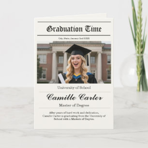 Jornal de Formatura - Anúncio de Foto Personalizad