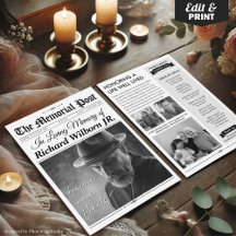 Jornal de Obituário Personalizado com Programa e C