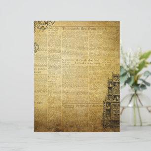 Jornal steampunk da Vintage