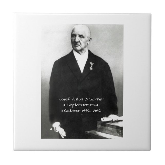 Josef Anton Bruckner 1886 (Frente)
