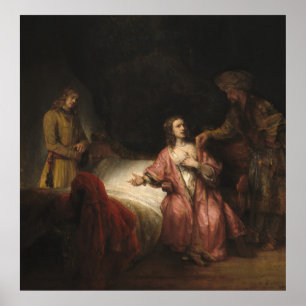 Joseph Accused - Rembrandt Fine Art Poster
