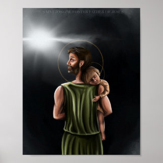 Joseph e o Filho Jesus Impressão