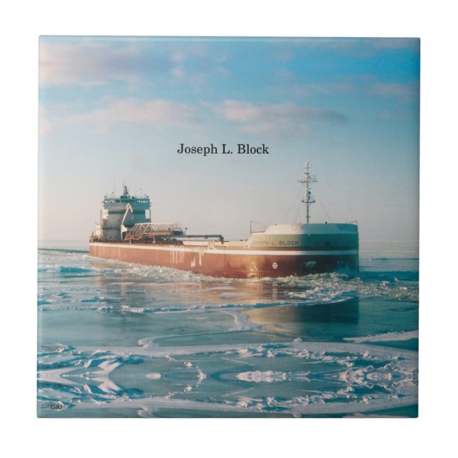 Joseph L. Block azulejo (Frente)