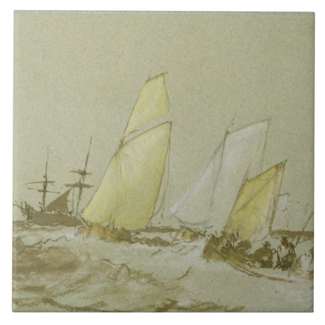 Joseph Mallord William Turner | que enviam, (Frente)