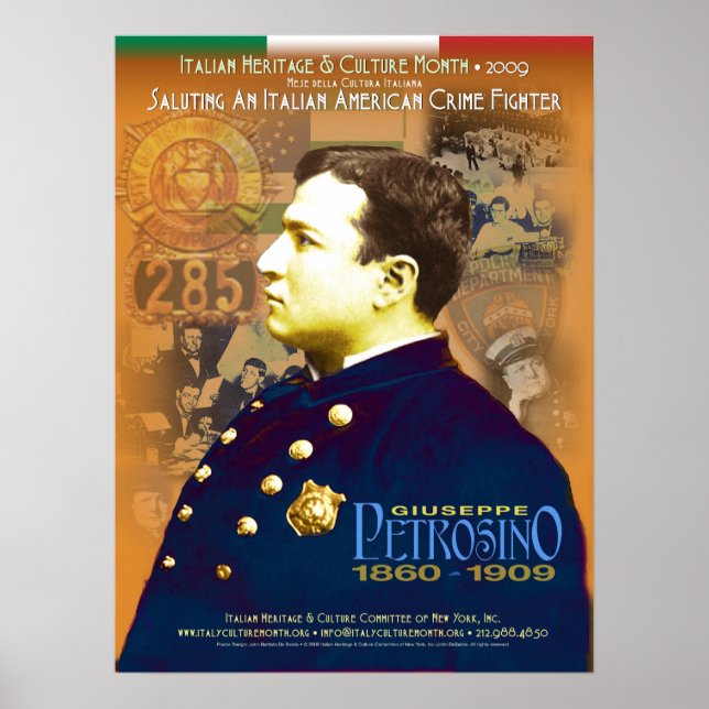 Joseph Petrosino Poster (Frente)