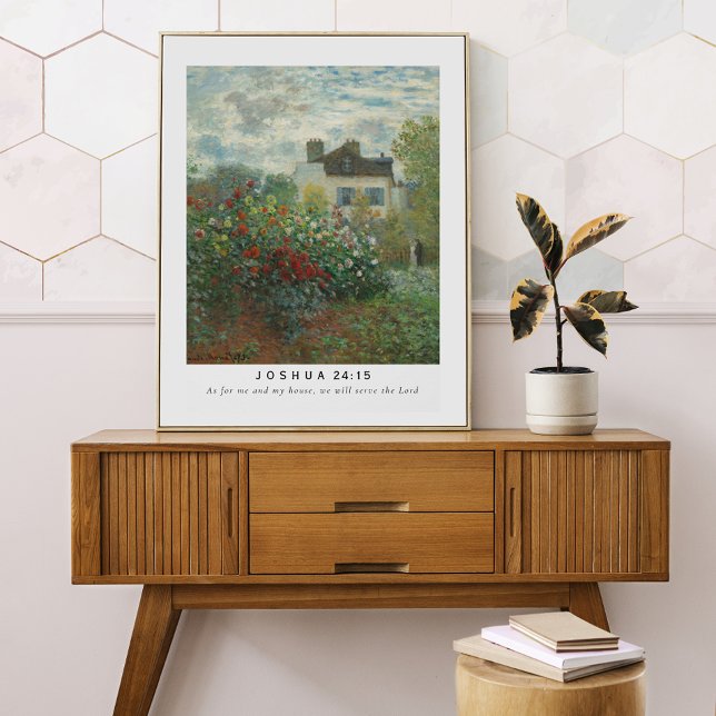 Joshua 24:15 Bíblia Verso Poster (Criador carregado)