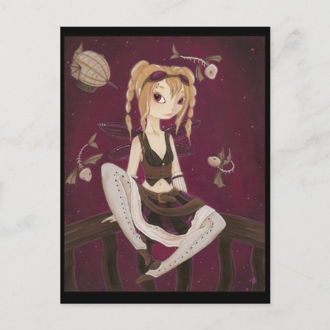 Jouney - Cartão de Posto de Fada de Vapor (Frente)