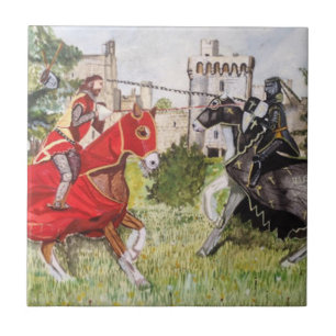 Joust Medieval em frente ao Castelo 