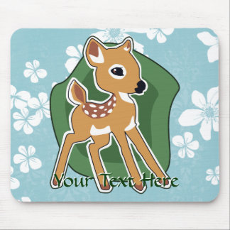 Jovem corça bonito Mousepad