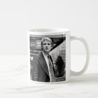 Jovem Donald Trump - caneca de café