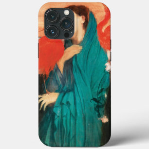 Jovem mulher com Ibis Fine Art por Edgar Degas