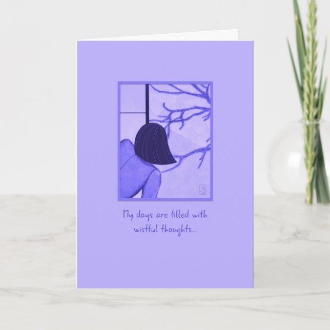 Jovem no Shoji Screen sem seu cartão (Frente)