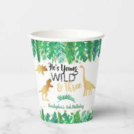 Jovem Selvagem e Três Meninos Dinossauros Terceiro