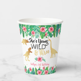 Jovem Selvagem e Três Raparigas Dinossauras Tercei