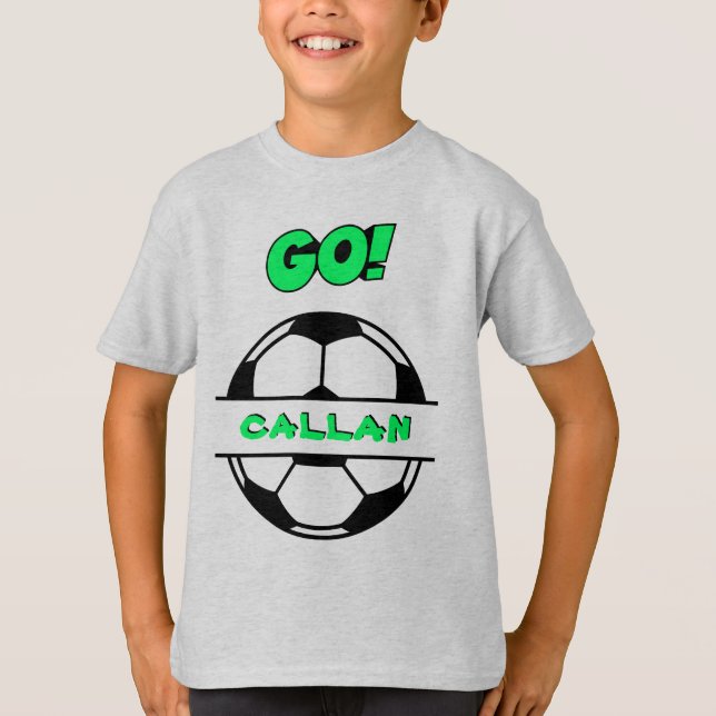 Jovens Básicos Camiseta de Futebol (Frente)