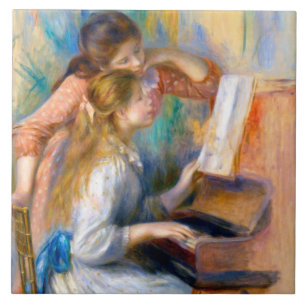 Jovens Garotas no Piano, Renoir