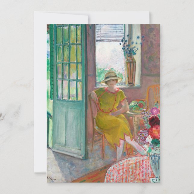 Jovens mulheres no interior da Flor | Henri Lebasq (Frente)