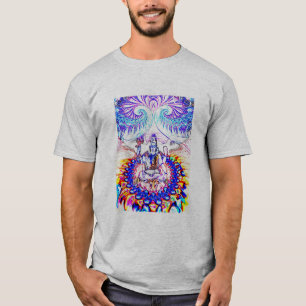 JOVENS SHIVA YOGA T CAMISETA HOMENS MULHERES CRIAN