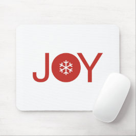 Joy Christmas Mouse Pad