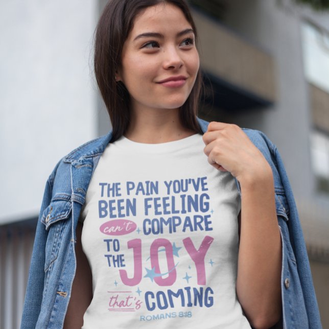 Joy Cristão Vindo Romanos 8:18 Trendy Modern (Criador carregado)