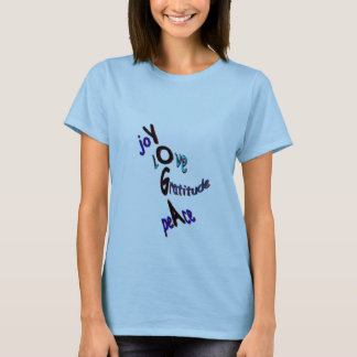 Joy da camisa de Yoga