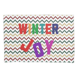 Joy de inverno - Letras Coloridas Cozinhas