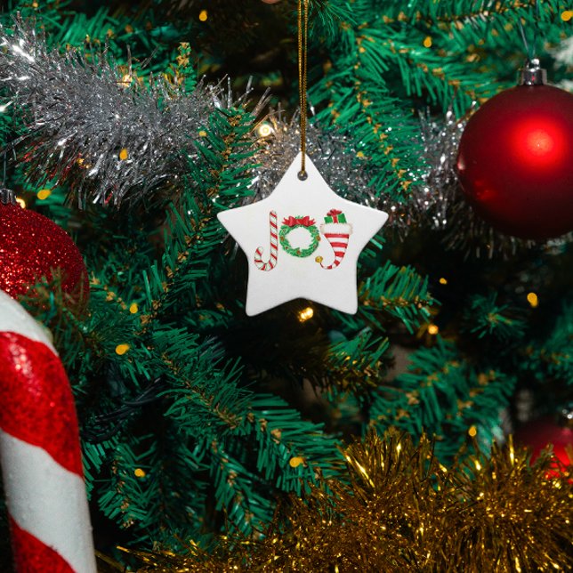 Joy Enfeites de natal (Criador carregado)