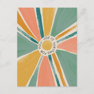 Joy está esperando por você - cartão de posto insp