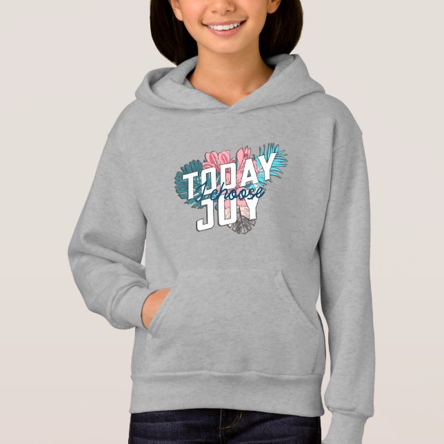 Joy Girl's Pullover Hoodie (Frente)