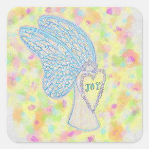 Joy Guardian Angel Art Personalizar Adesivos