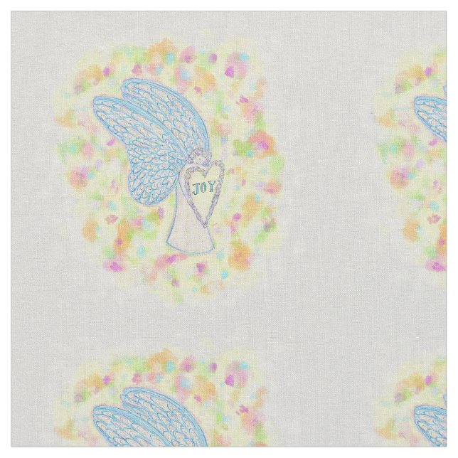 Joy Guardian Angel Tecido Art Material (Detalhe)