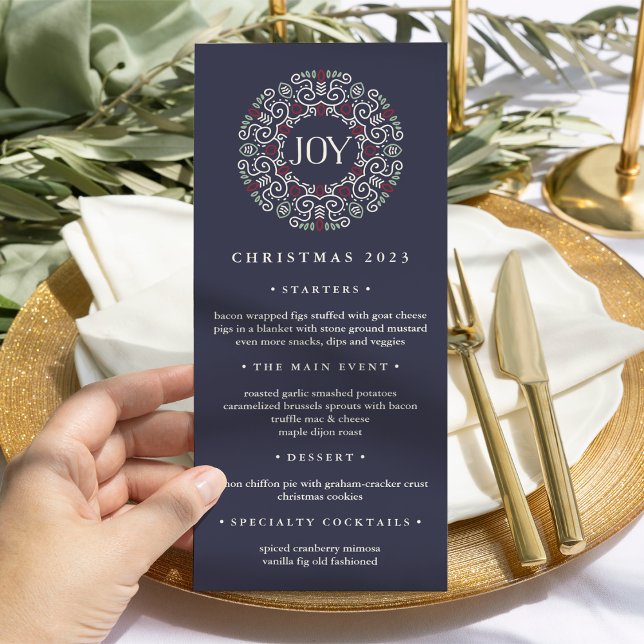 Joy | Menu Janto Natal (Criador carregado)