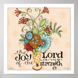 Joy of the Lord - 12 x 12 Art Impressão