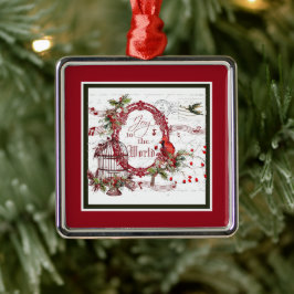 Joy para o ornamento de metal mundial