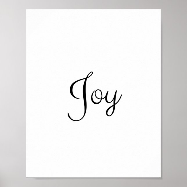Joy Poster (Frente)