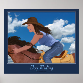 Joy Riding Frameable Impressão