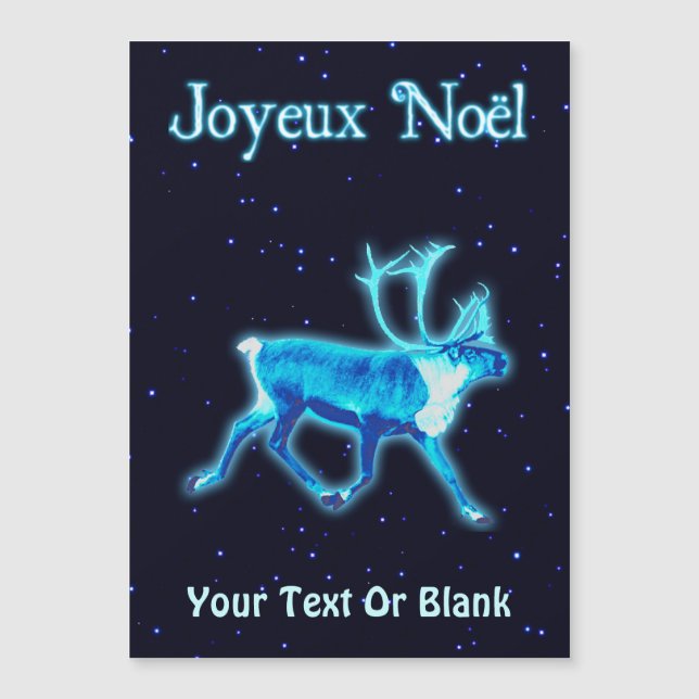 Joyeux Noё l - Azul-Caribe (Reindeer) (Frente)