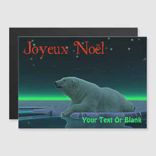 Joyeux Noё l - Urso Polar De Borda De Gelo