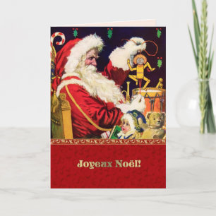 Joyeux Noël. Cartões de Natal em francês
