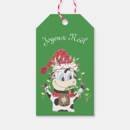 Joyeux Noël Snowbell etiqueta de presente